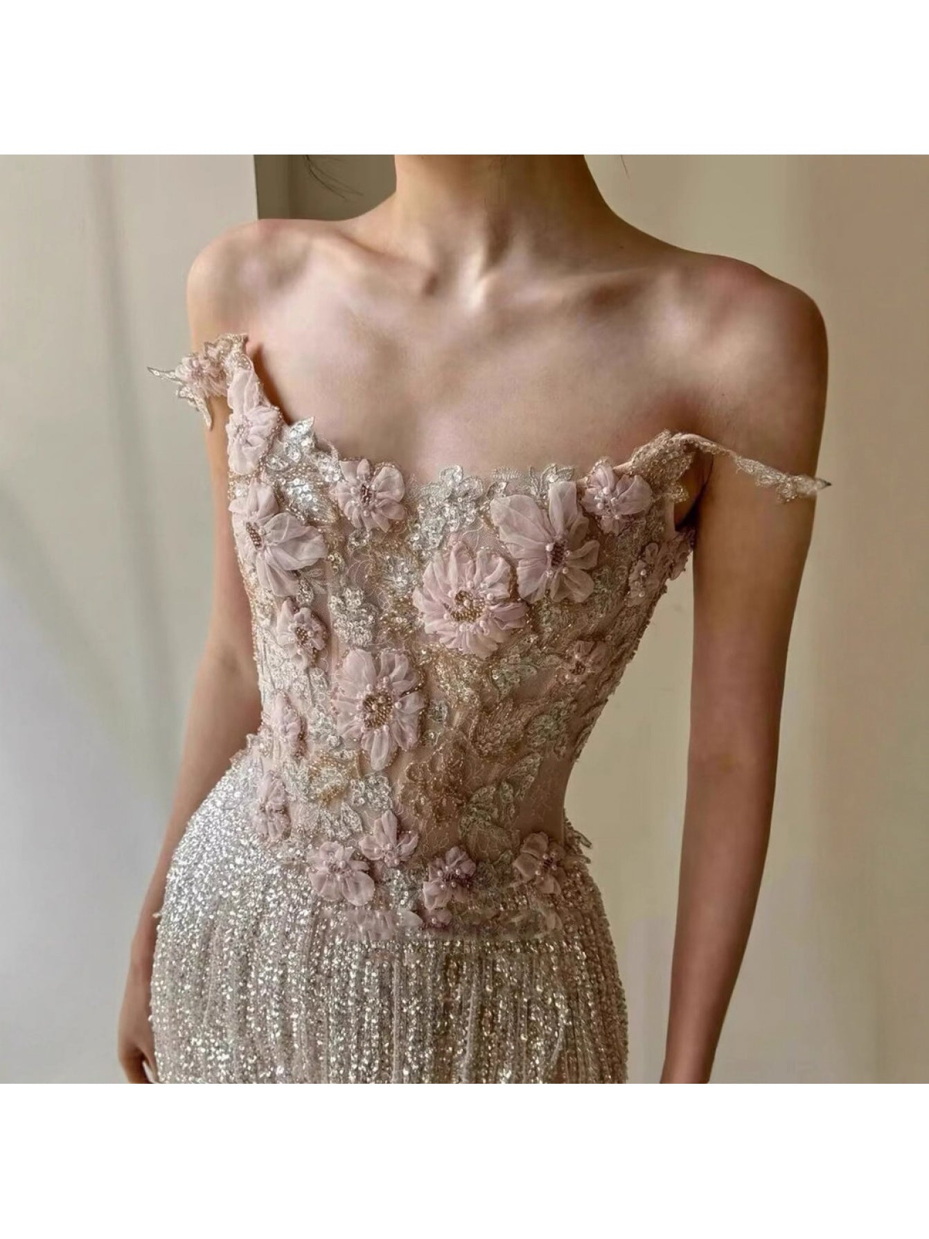 Heavy Industry Mermaid Evening Gown - Sleeveless Wedding Dress with Tail, Pink Bridal Toast Dress Suitable for Banquets, Proms, Birthdays, Machine Washable Elegant Attire